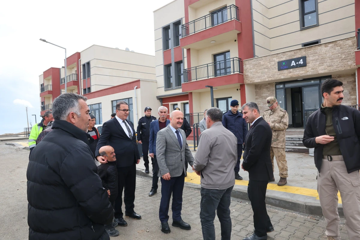 Vali Osman Varol Samsat&rsquo;ta İncelemelerde Bulundu